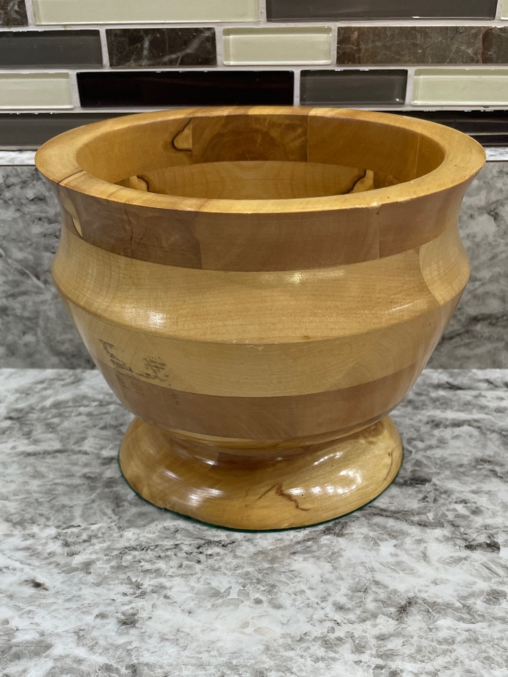 WXFORDS Alaskan Birch Wood Decorative Bowl